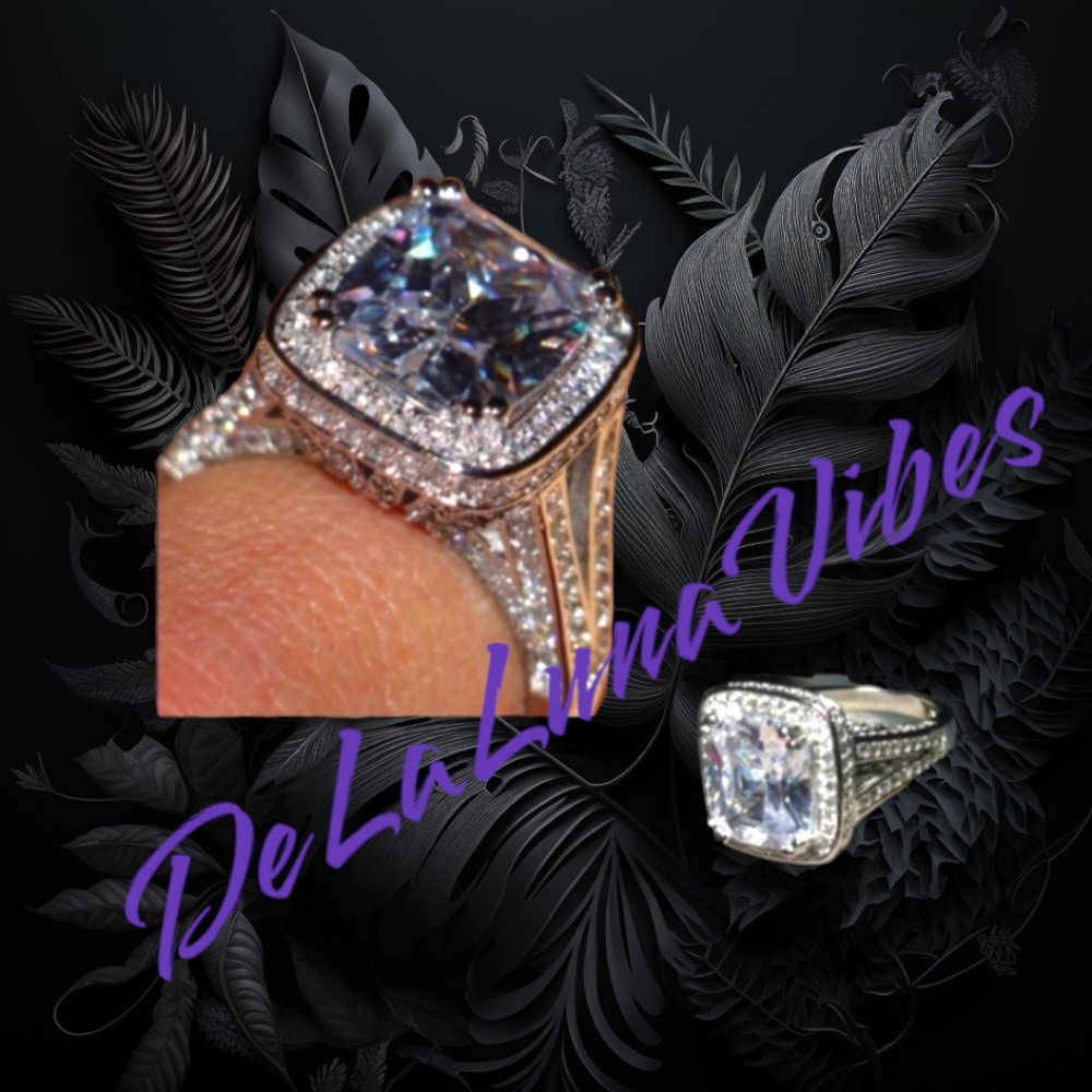 🥂White Sapphire 14kt White Gold🥂